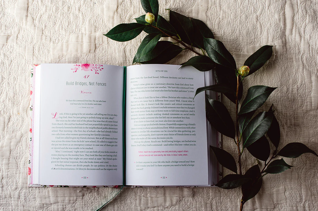 Settle My Soul: 100 Quiet Moments to Meet with Jesus - A Pressing Pause Devotional – 100 Daily Devotions to Calm Your Anxious Heart – The Perfect Gift for Mom - Image 3