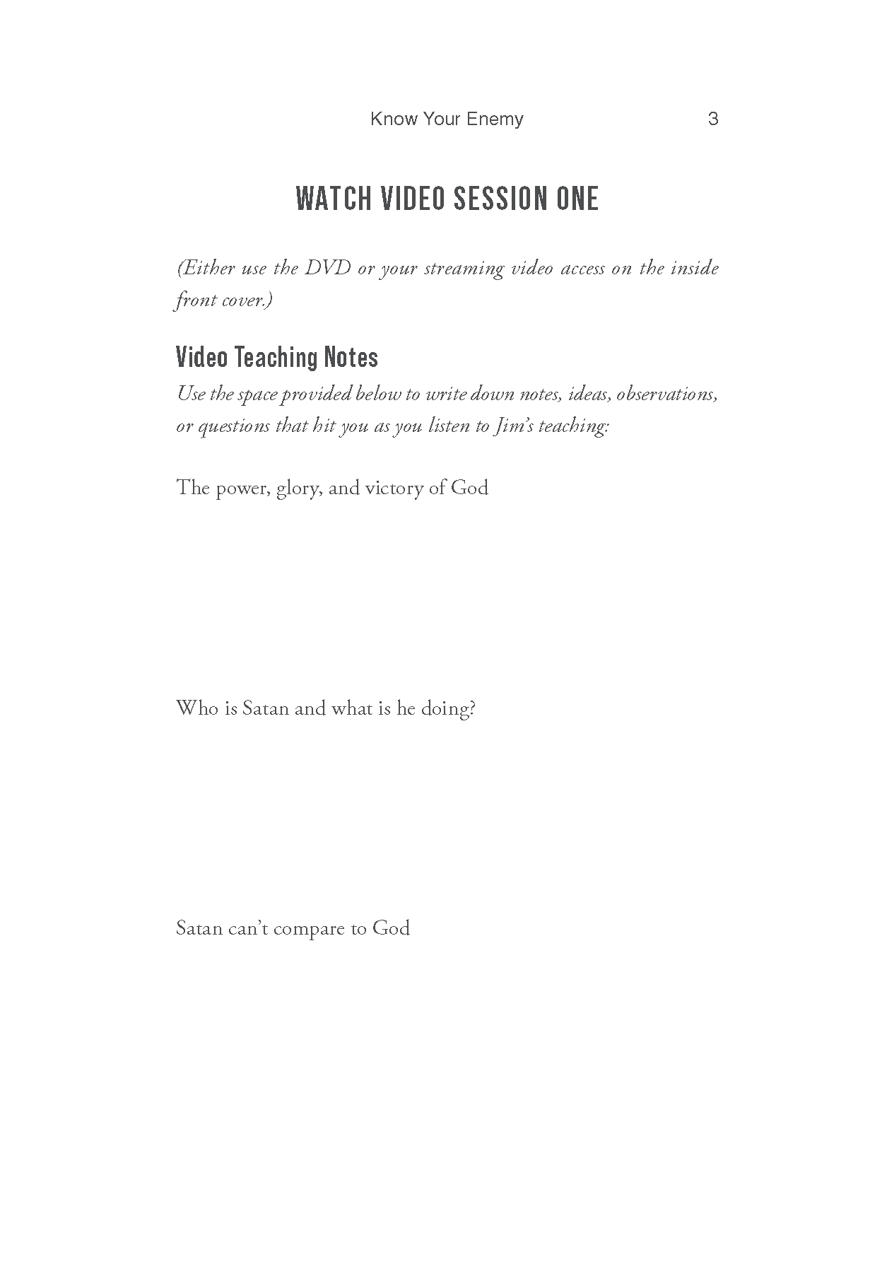 Spiritual Warfare Is Real Study Guide with DVD: How the Power of Jesus Defeats the Attacks of Our Enemy - Image 9
