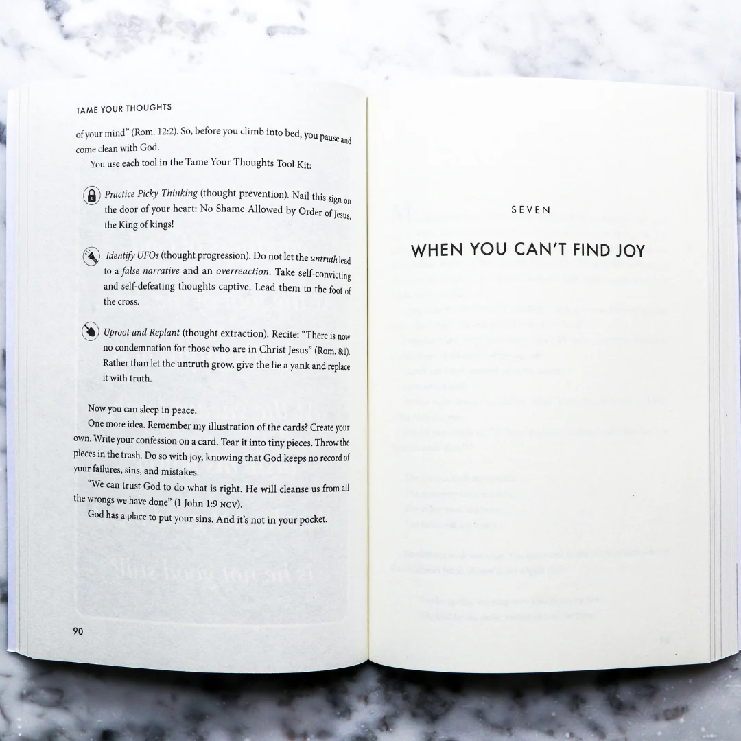 Tame Your Thoughts Bible Study Guide + Book + Devotional Premium Bundle - Image 8