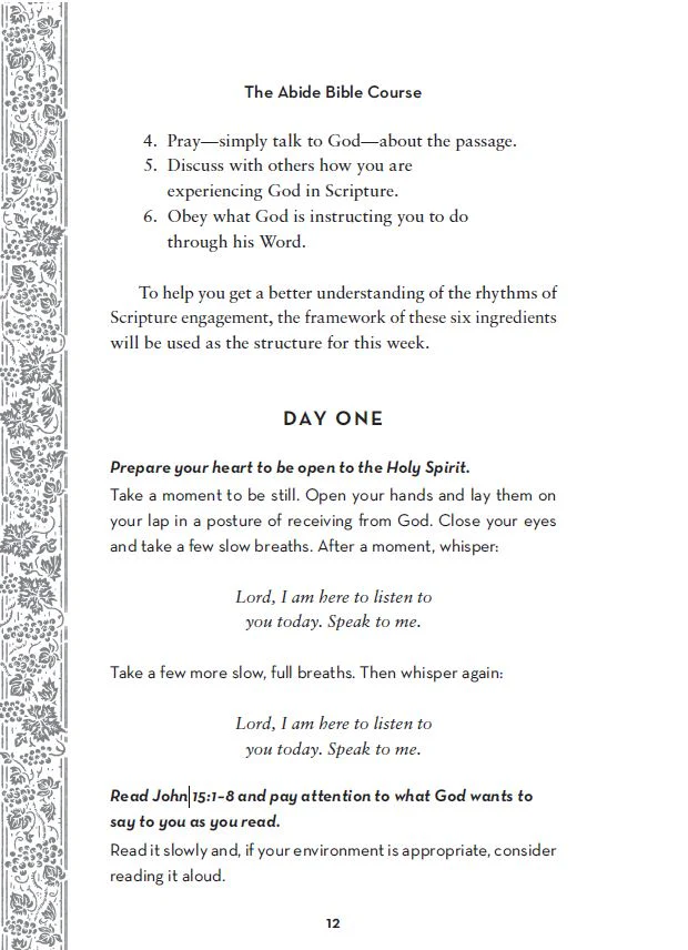 The Abide Bible Course Study Guide plus Streaming Video: Five Practices to Help You Engage with God Through Scripture - Image 9