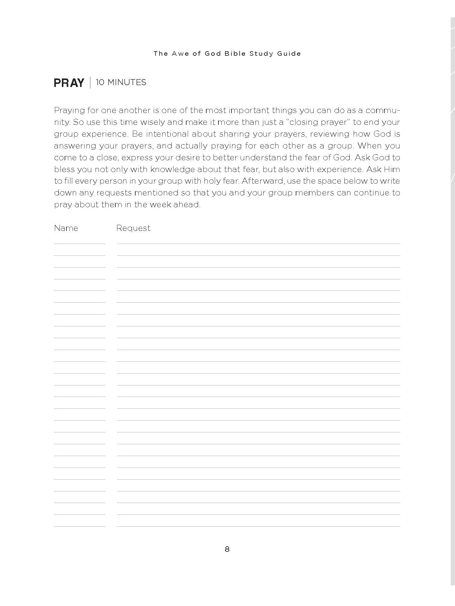 The Awe of God Bible Study Guide plus Streaming Video: The Astounding Way a Healthy Fear of God Transforms Your Life - Image 13