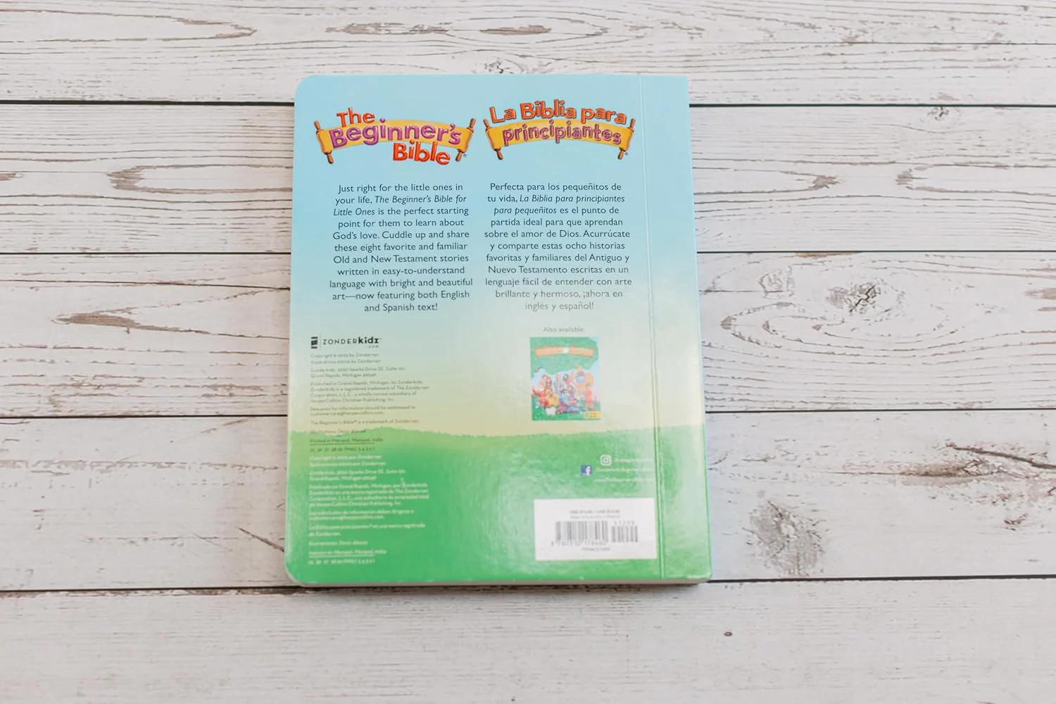 The Beginner’s Bible for Little Ones (Bilingual) / La Biblia para principiantes para pequeñitos (Bilingüe): 8 English-Spanish Bilingual Bible Stories - Image 11