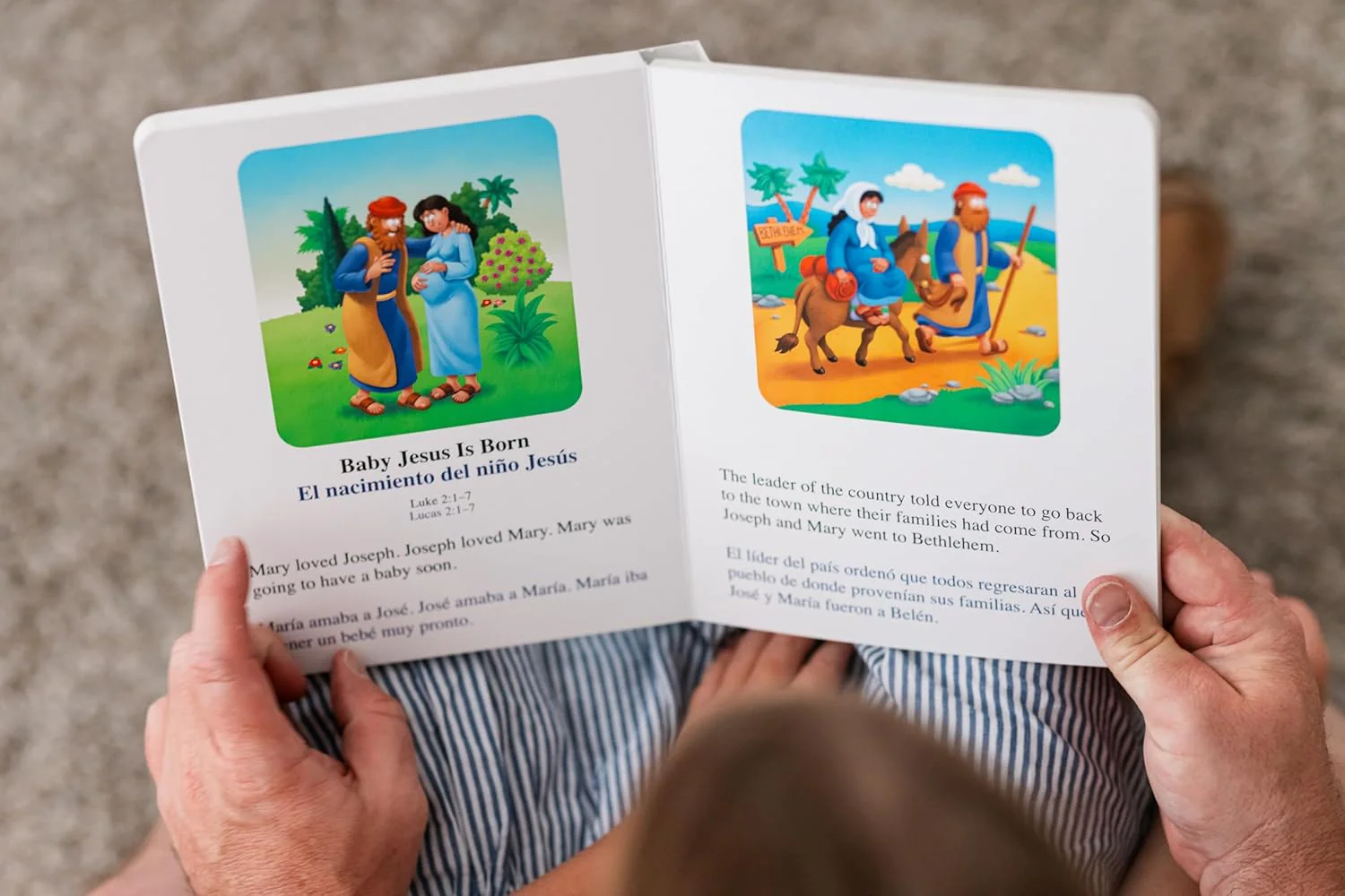 The Beginner’s Bible for Little Ones (Bilingual) / La Biblia para principiantes para pequeñitos (Bilingüe): 8 English-Spanish Bilingual Bible Stories - Image 9
