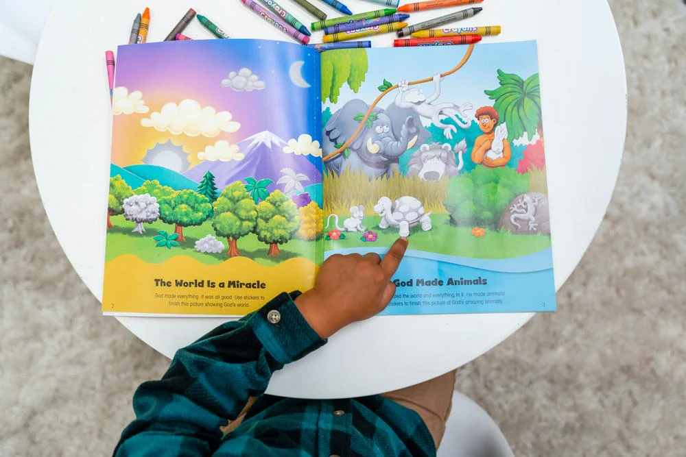 The Beginner's Bible Amazing Miracles of the Bible Sticker and Activity Book - Image 7