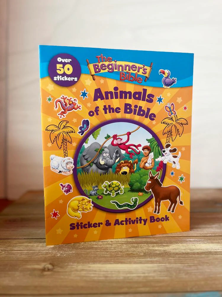 The Beginner's Bible Animals of the Bible Sticker and Activity Book - Image 3