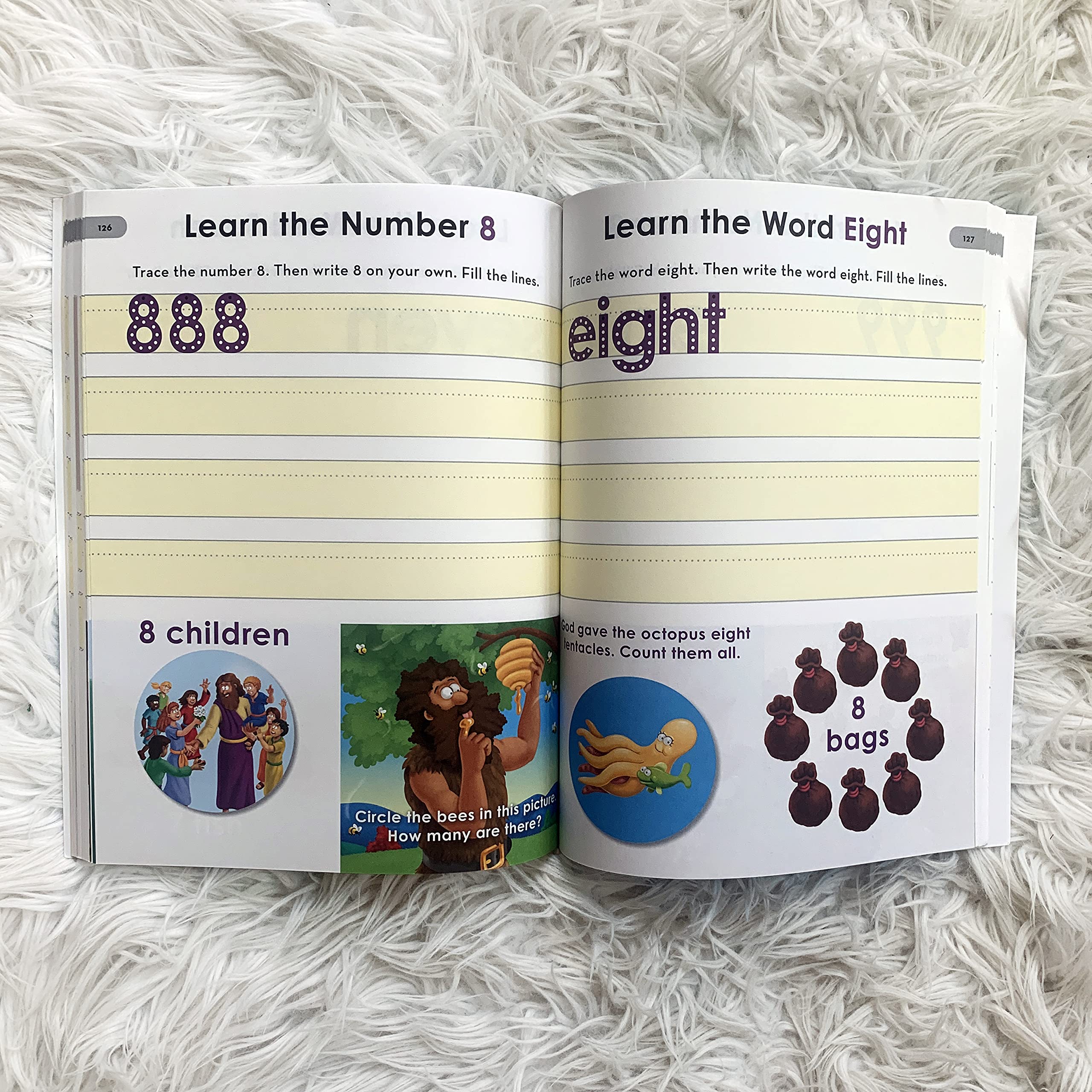 The Beginner's Bible Preschool Workbook: Early Learning Activities for Reading Readiness, Numbers, Handwriting, and More - Image 11