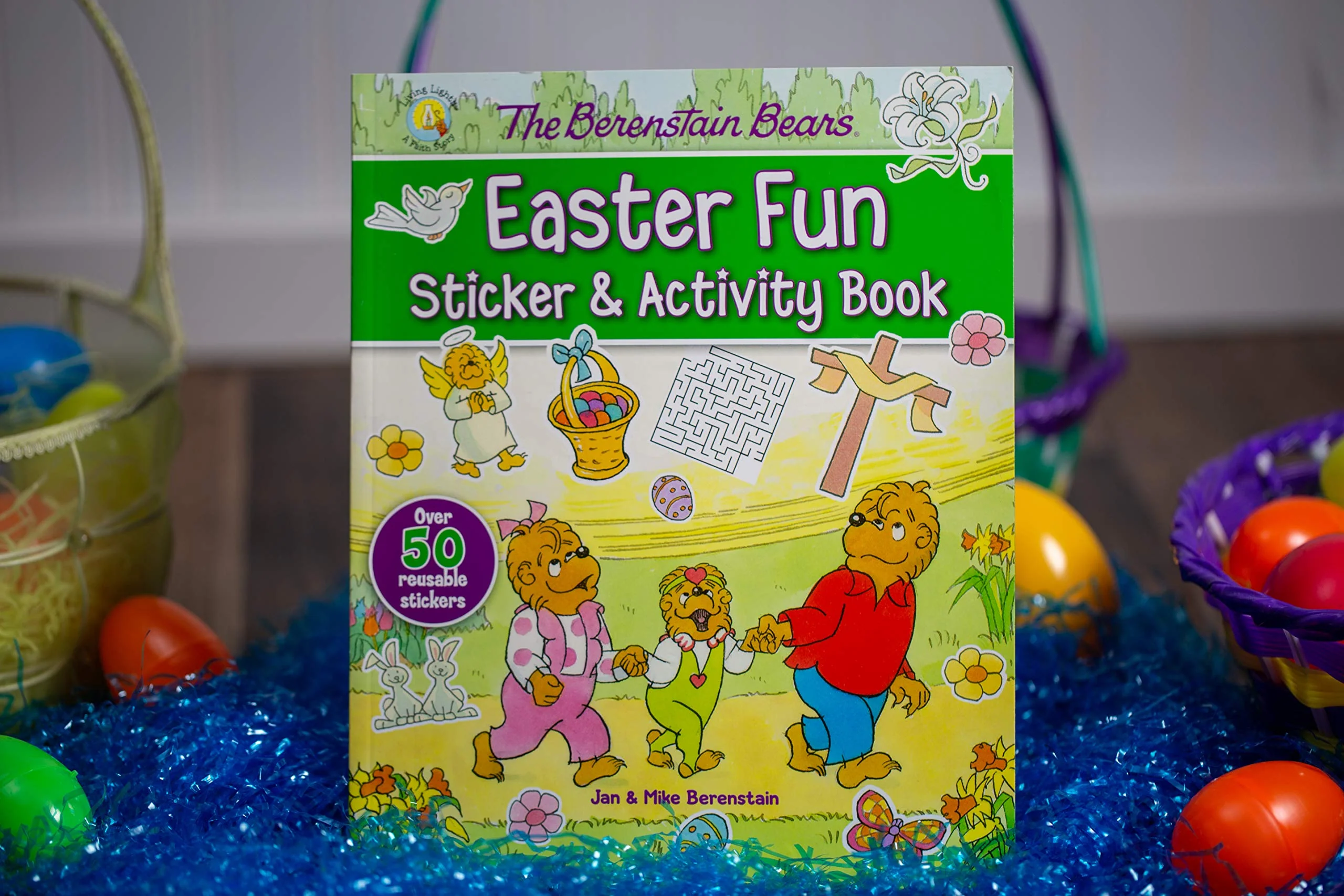 The Berenstain Bears Easter Fun Sticker and Activity Book: An Easter and Springtime Book for Kids - Image 7