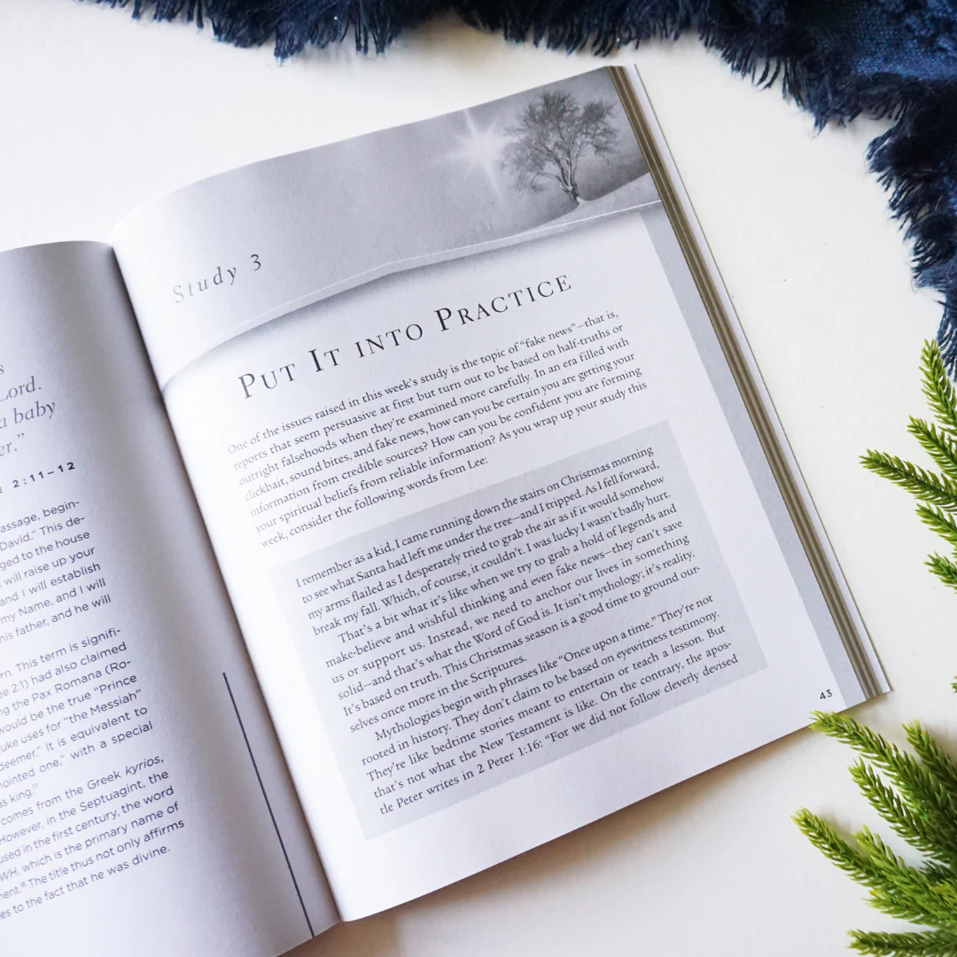 The Case for Christmas Bible Study Guide + Book + Journal Essentials Bundle - Image 3