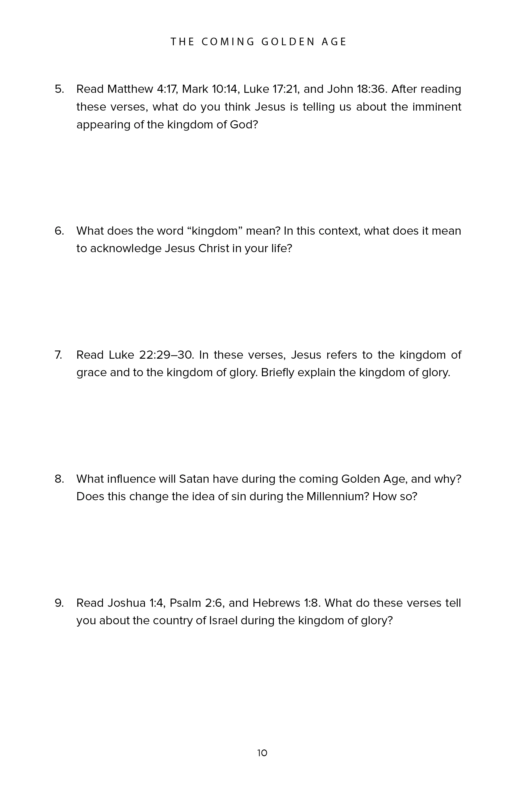The Coming Golden Age Bible Study Guide: How to Be Kingdom Ready - Image 15