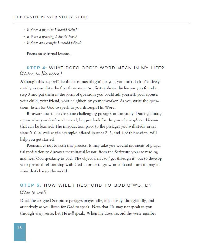 The Daniel Prayer Bible Study Guide plus Streaming Video, Updated Edition: Prayer That Moves Heaven and Changes Nations - Image 10