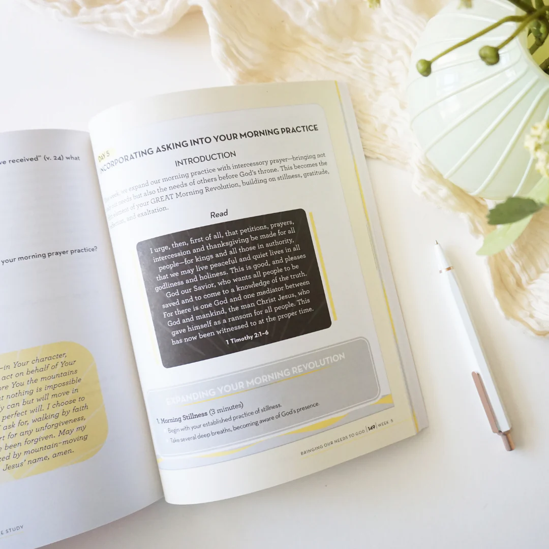 The GREAT Morning Revolution Bible Study Guide + Book Essentials Bundle - Image 9