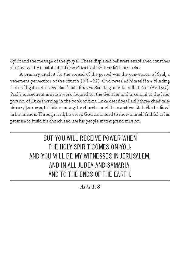 The Jesus Bible Journal, Acts, NIV, Paperback, Comfort Print - Image 9