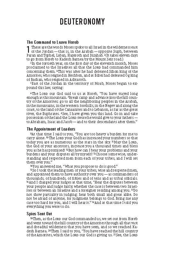 The Jesus Bible Journal, Deuteronomy, NIV, Paperback, Comfort Print - Image 10