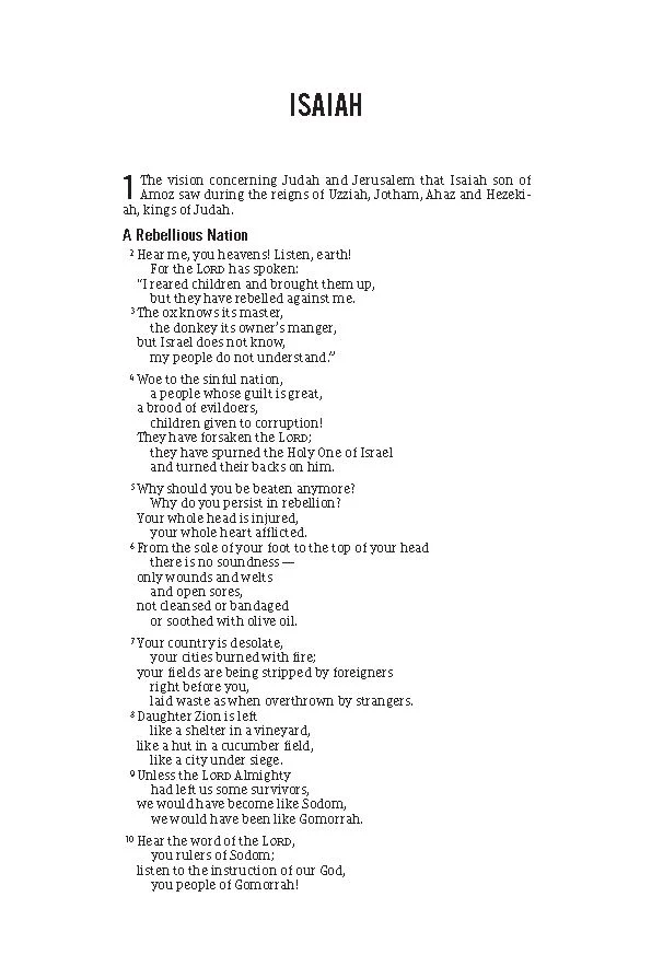 The Jesus Bible Journal, Isaiah, NIV, Paperback, Comfort Print - Image 10