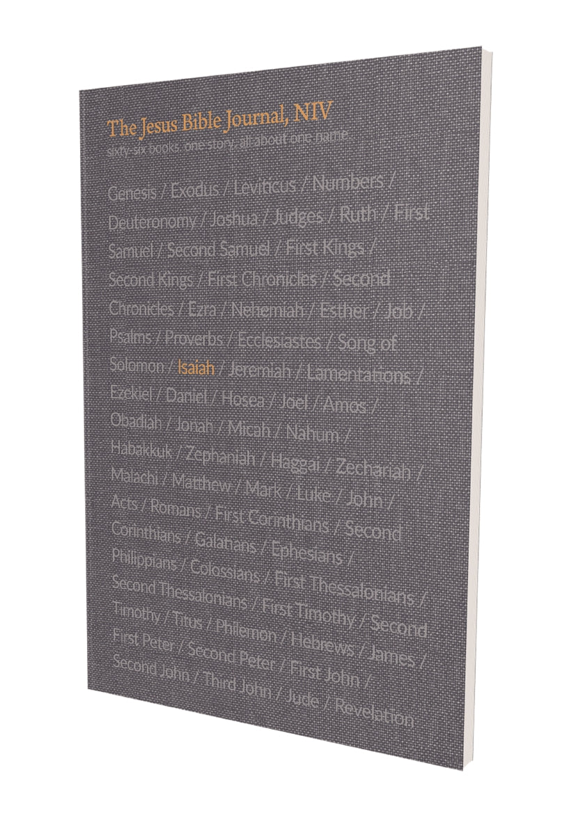 The Jesus Bible Journal, Isaiah, NIV, Paperback, Comfort Print - Image 12