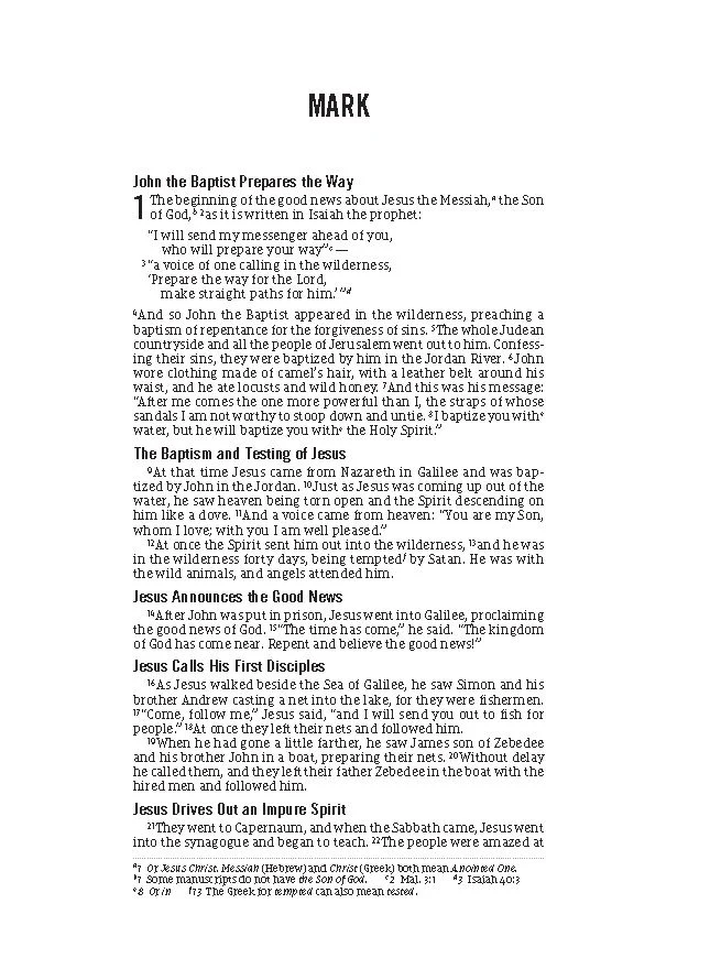 The Jesus Bible Journal, Mark, NIV, Paperback, Comfort Print - Image 8