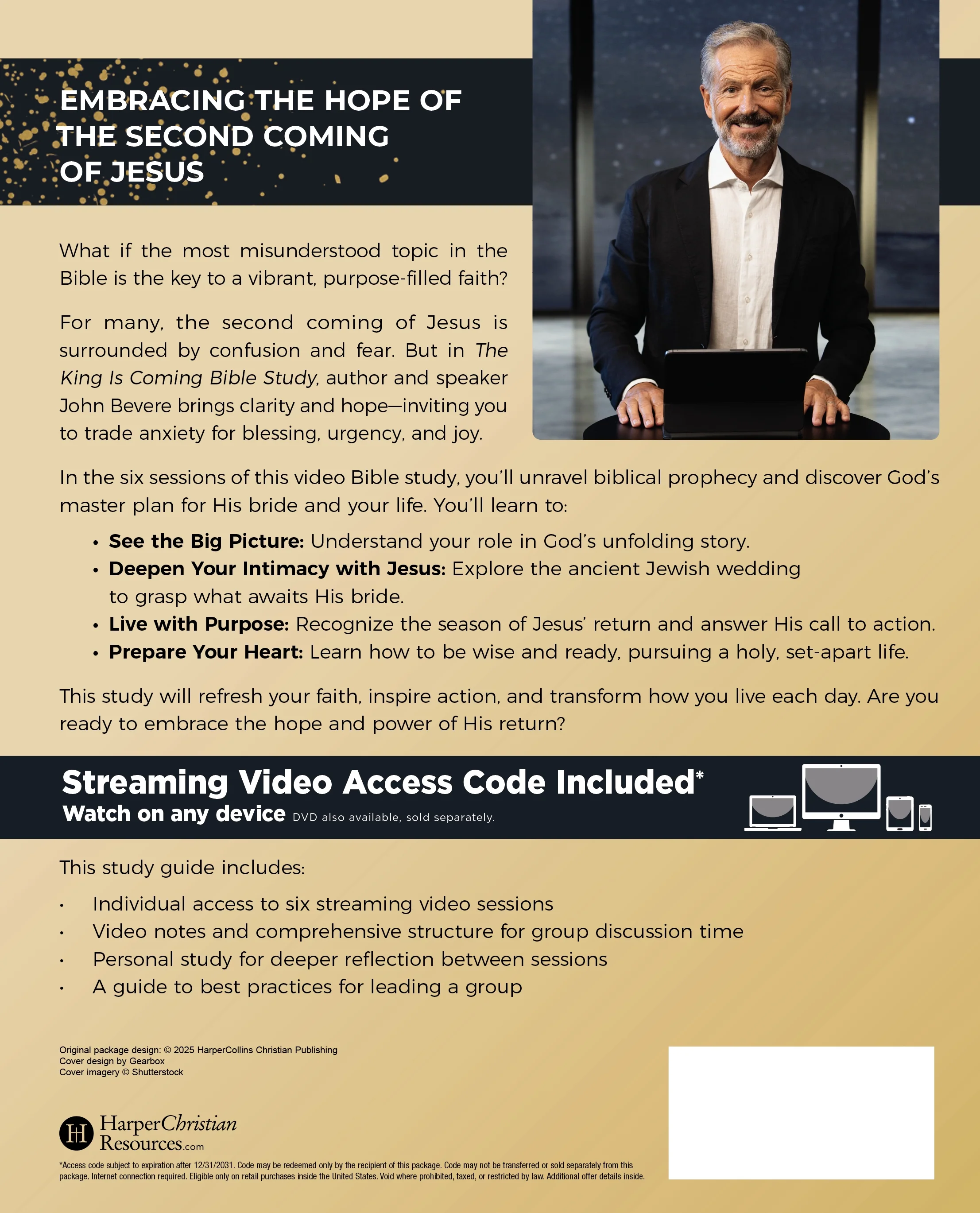 The King Is Coming Bible Study Guide plus Streaming Video: It's Time to Prepare for the Return of Christ - Image 6