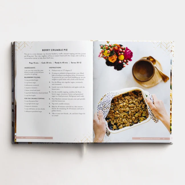 The Living Table: Recipes and Devotions for Everyday Get-Togethers (A Hospitality Cookbook with 90+ Delicious Meals and Snacks plus a Devotional for Every Occasion) - Perfect Christian Easter Gift - Image 2
