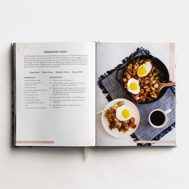 The Living Table: Recipes and Devotions for Everyday Get-Togethers (A Hospitality Cookbook with 90+ Delicious Meals and Snacks plus a Devotional for Every Occasion) - Perfect Christian Easter Gift - Image 5