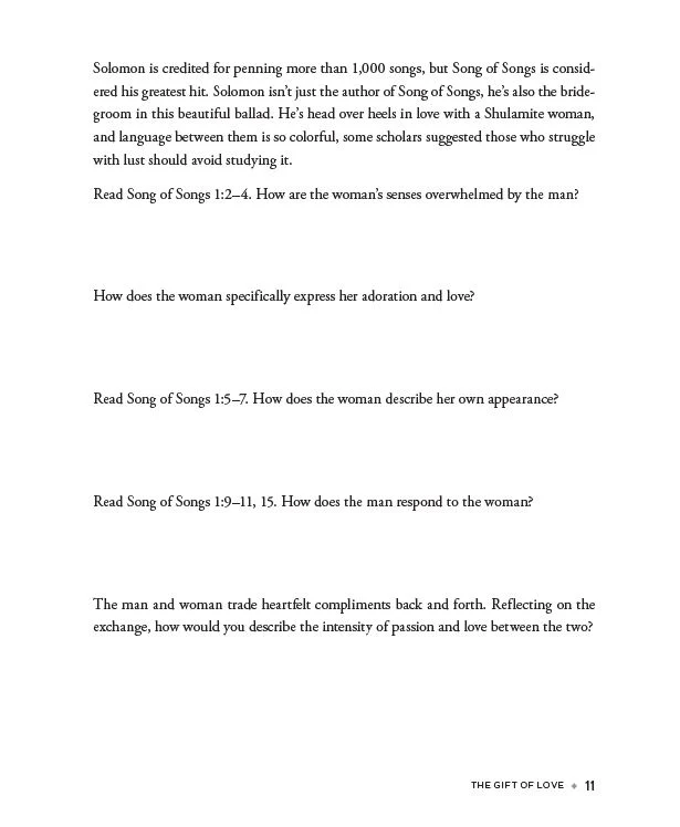 The Love Stories of the Bible Speak Workbook: 13 Biblical Lessons on Romance, Friendship, and Faith - Image 10