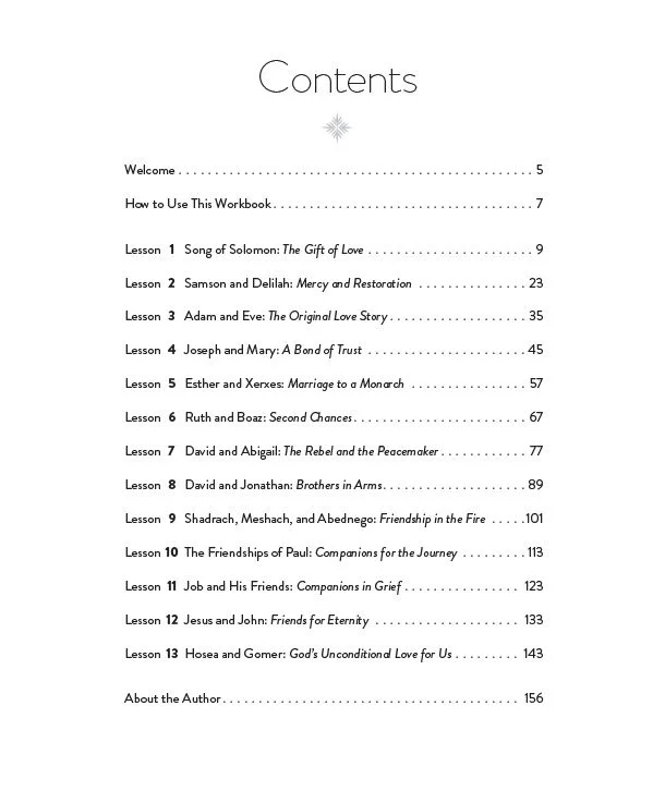 The Love Stories of the Bible Speak Workbook: 13 Biblical Lessons on Romance, Friendship, and Faith - Image 7