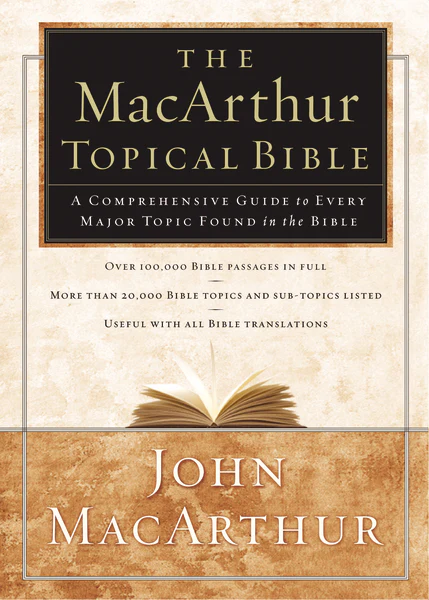 The MacArthur Topical Bible: A Comprehensive Guide to Every Major Topic Found in the Bible - Image 2