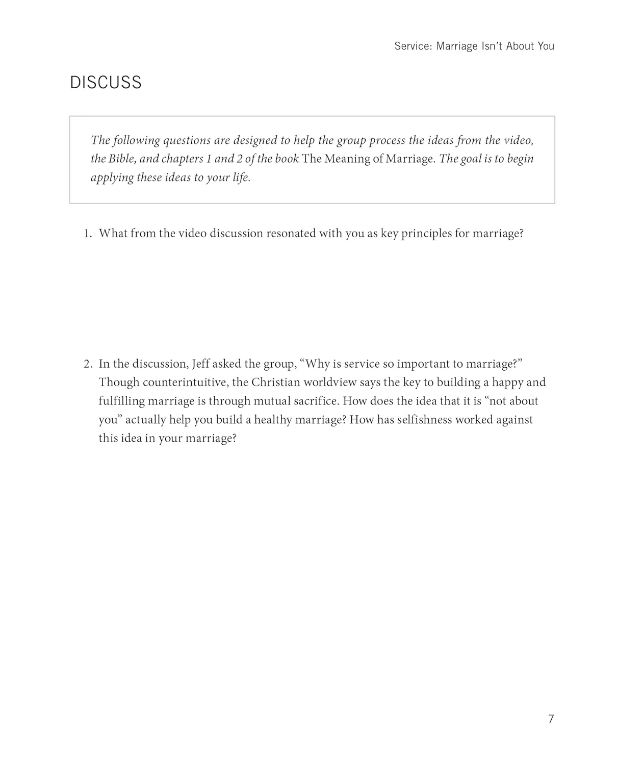 The Meaning of Marriage Bible Study Guide plus Streaming Video, Updated Edition: A Vision for Married and Single People - Image 10
