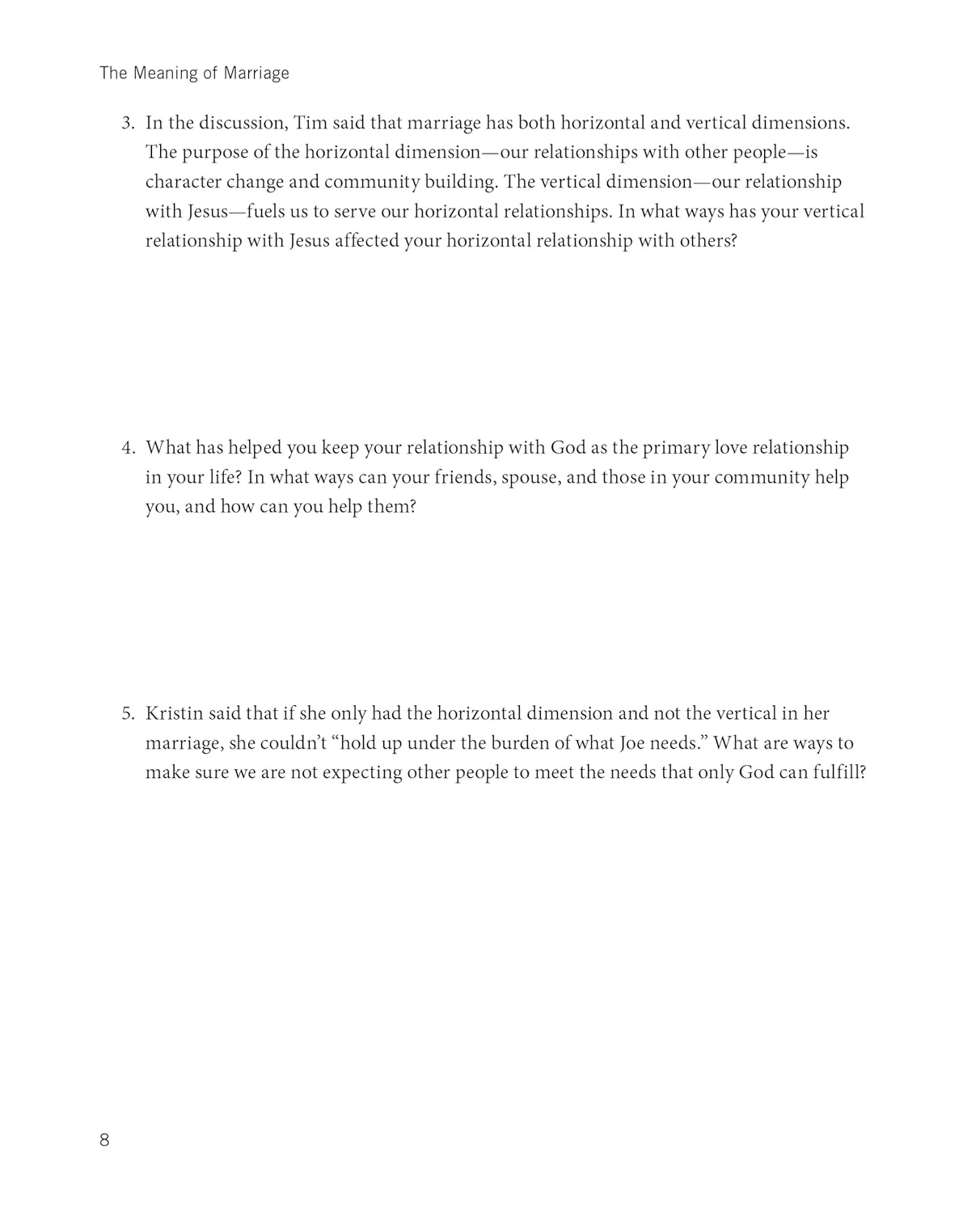 The Meaning of Marriage Bible Study Guide plus Streaming Video, Updated Edition: A Vision for Married and Single People - Image 11