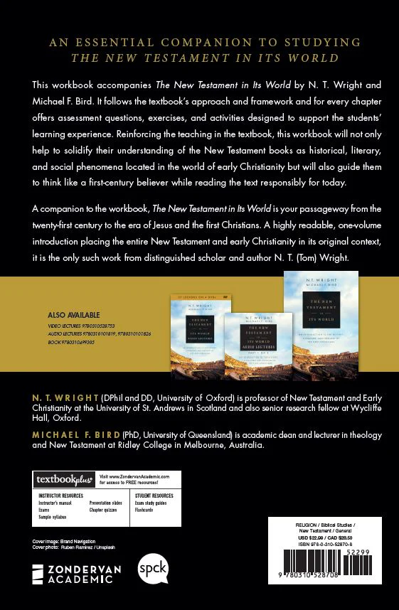 The New Testament in Its World Workbook: An Introduction to the History, Literature, and Theology of the First Christians - Image 3