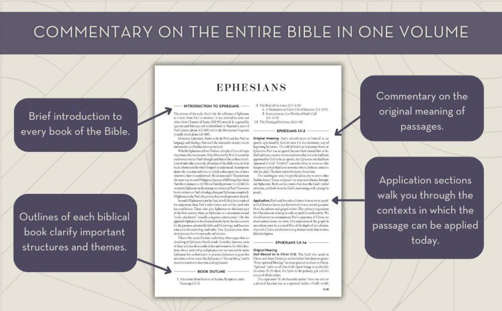 The NIV Application Commentary on the Bible: One-Volume Edition - Image 6