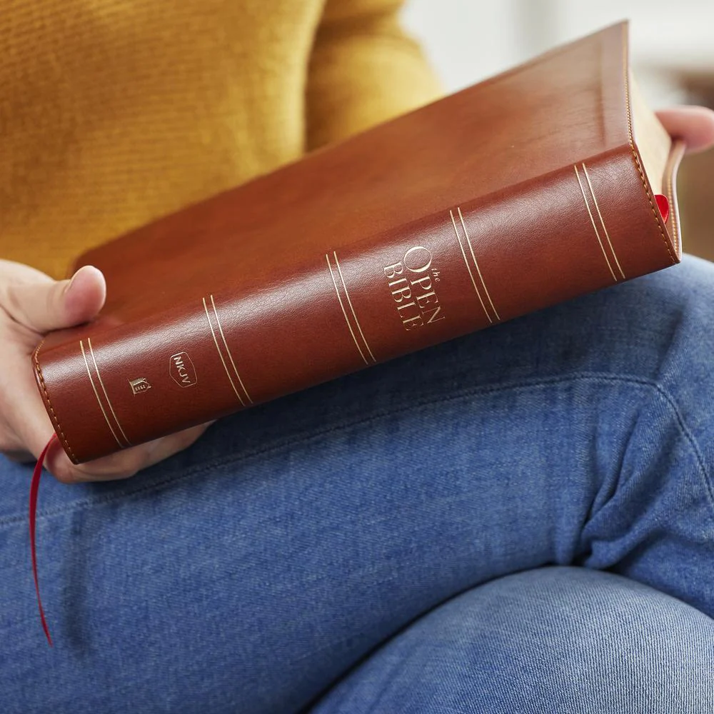 The Open Bible: Read and Discover the Bible for Yourself (NKJV, Red Letter, Comfort Print) - Image 10