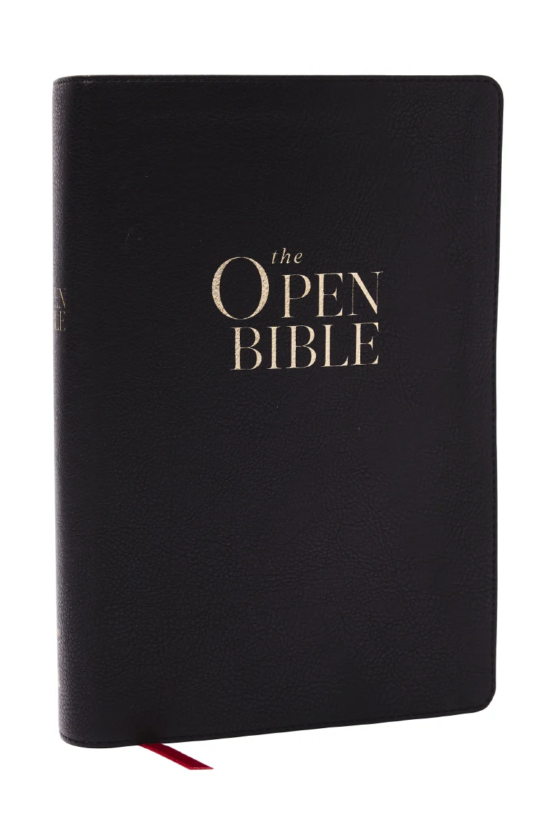 The Open Bible: Read and Discover the Bible for Yourself (NKJV, Red Letter, Comfort Print) - Image 2