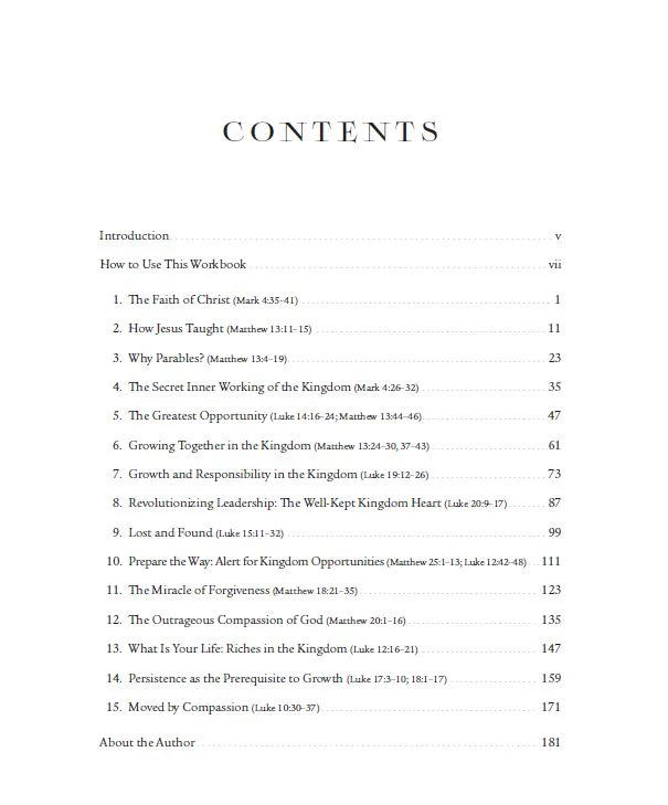 The Scandal of the Kingdom Workbook: How the Parables of Jesus Revolutionize Life with God - Image 8