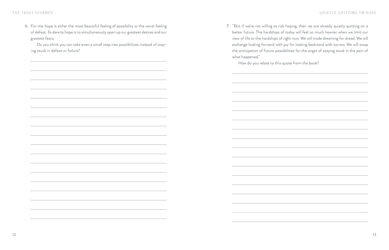 The Trust Journey: Heal from Broken Trust with Others, Yourself, and God (A Guided Journal to Use Alongside I Want to Trust You, but I Don’t) - Image 10