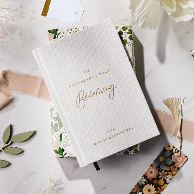 The Becoming Wordsearch Book: 70 Inspirational Search Puzzle Activities with Devotions, Scriptures, and Quotes to Embrace God's Purpose – The Perfect Christian Lent and Easter Gift for Women - Image 2