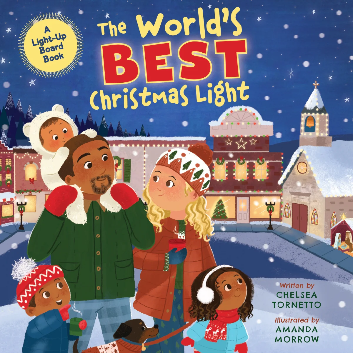 The World's Best Christmas Light: A Light-Up Board Book - Image 2