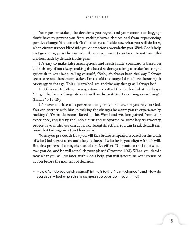 Think Ahead Workbook: The Power of Pre-Deciding for a Better Life - Image 15