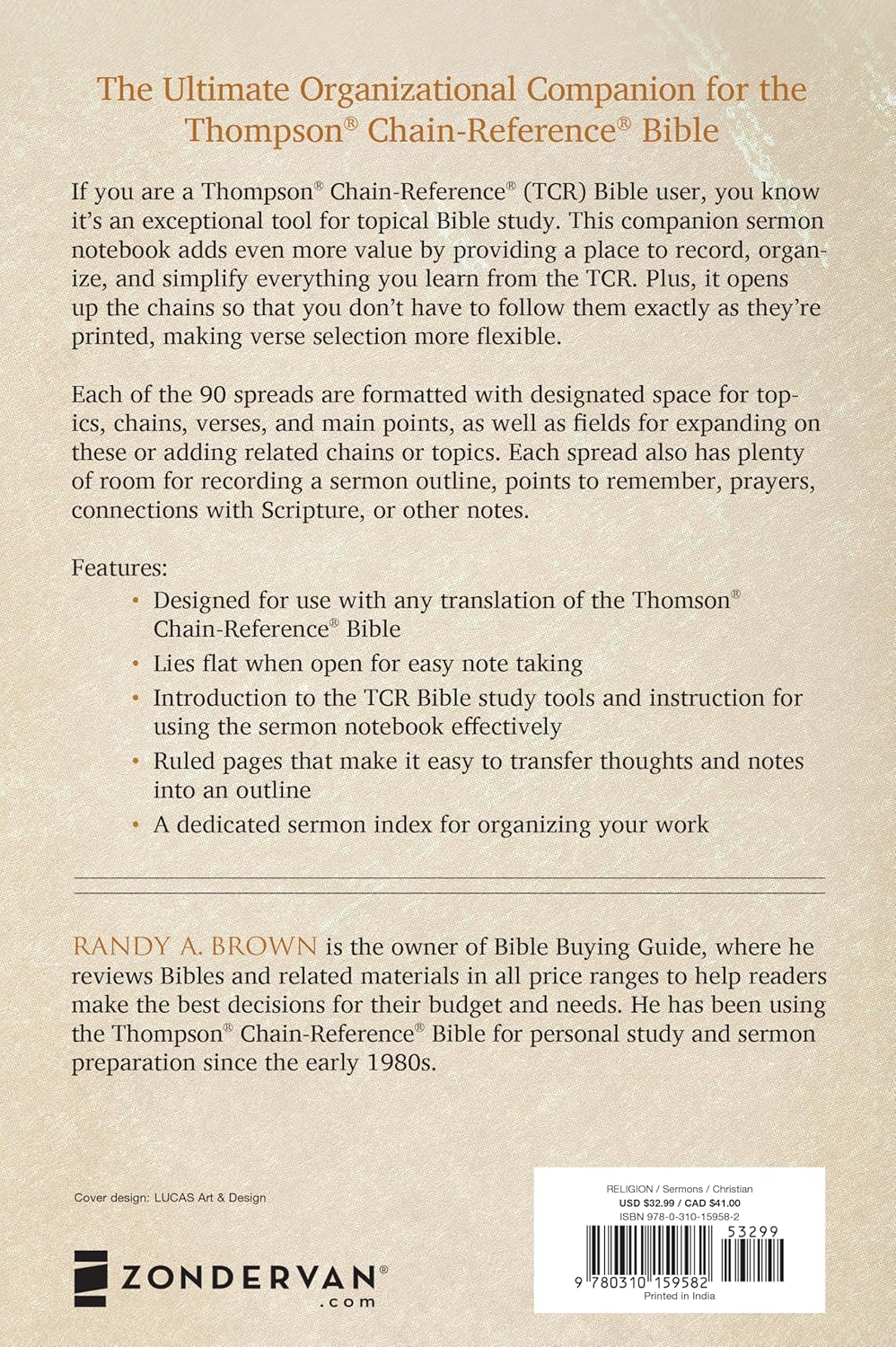 Thompson Chain-Reference Sermon Notebook: Save and Organize Your Thompson Chain-Reference Bible Studies - Image 2