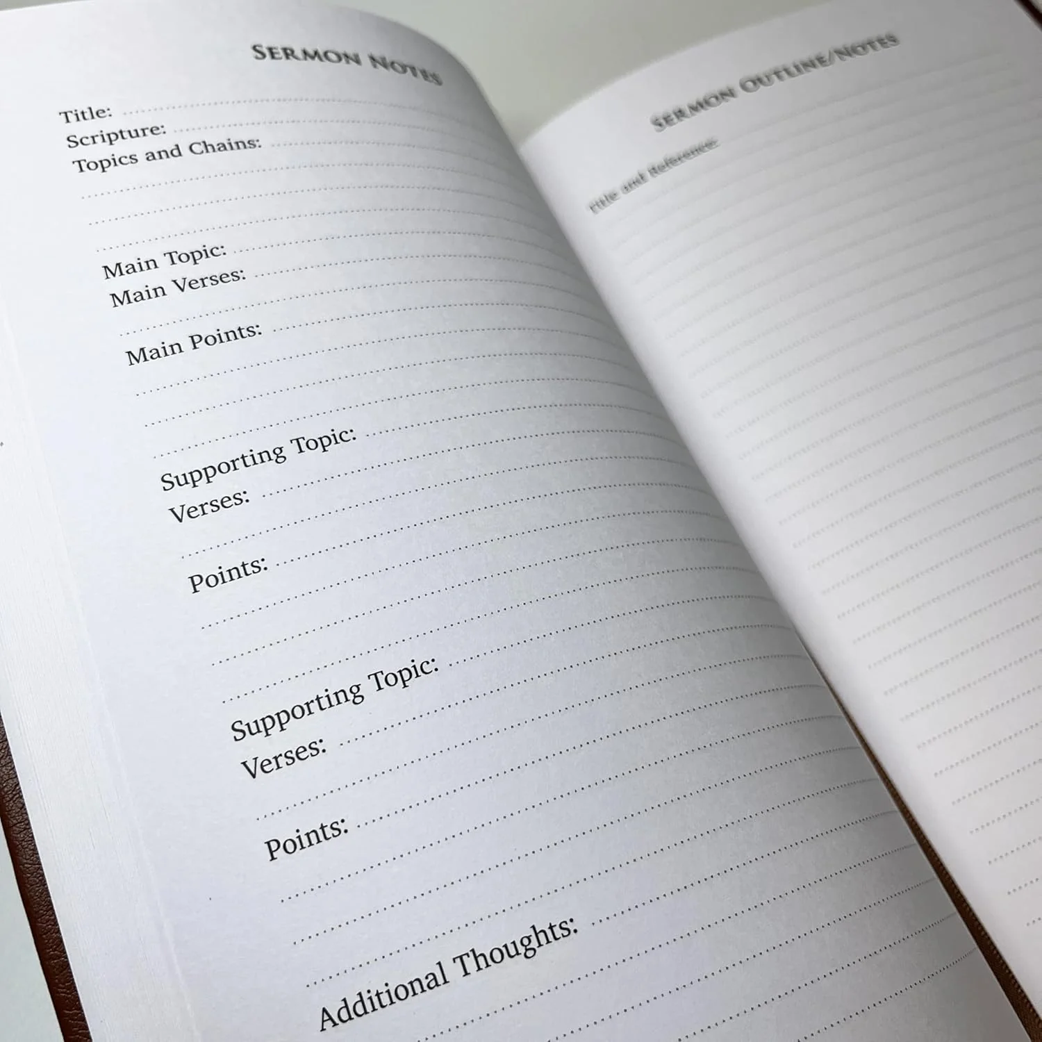 Thompson Chain-Reference Sermon Notebook: Save and Organize Your Thompson Chain-Reference Bible Studies - Image 6
