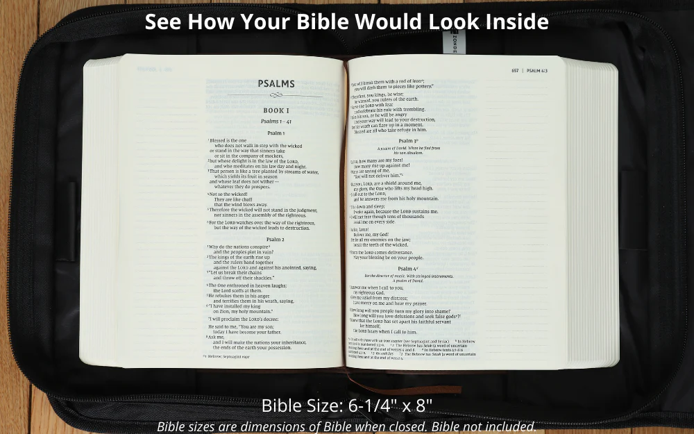 Tri-Fold Organizer Book and Bible Cover - Image 36