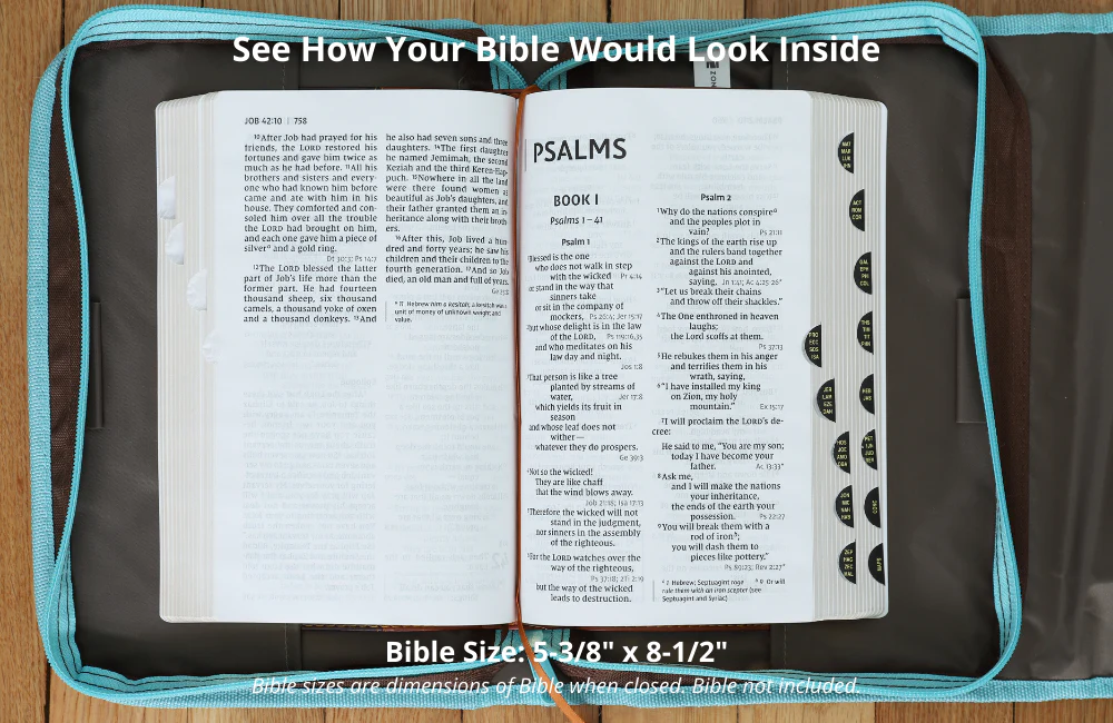 Tri-Fold Organizer Book and Bible Cover - Image 48