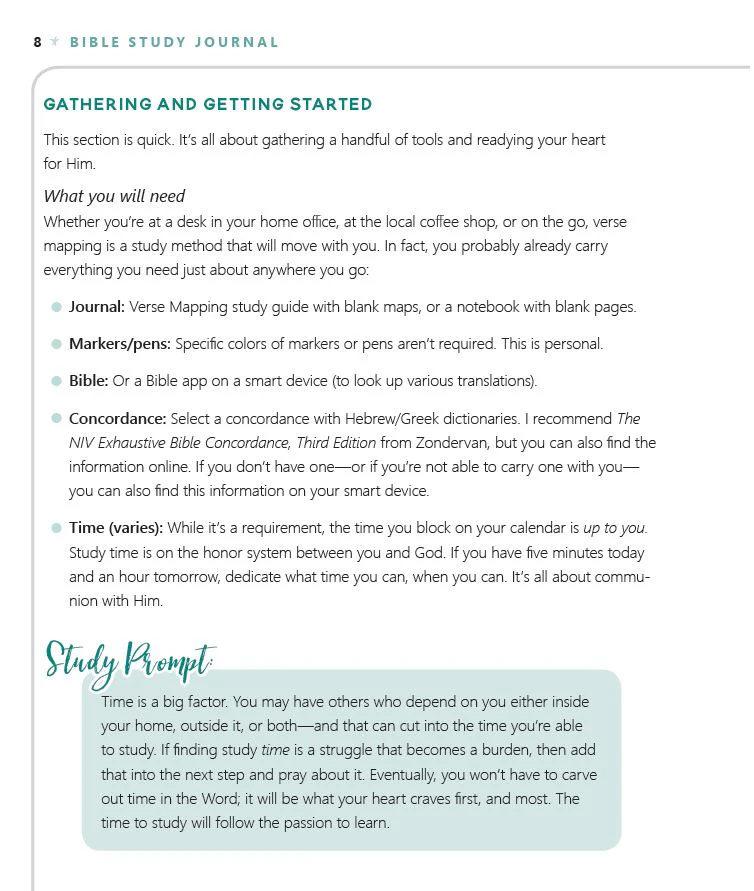 Verse Mapping Bible Study Journal: Deepen Your Bible Reading and Unpack the Meaning of Scripture - Image 7