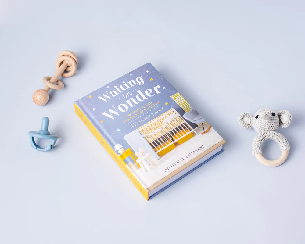 Waiting in Wonder: Growing in Faith While You're Expecting (A Pregnancy Memory Book, Devotional, and Journal) – The Perfect Christian Baby Shower Gift for Expectant Moms - Image 3
