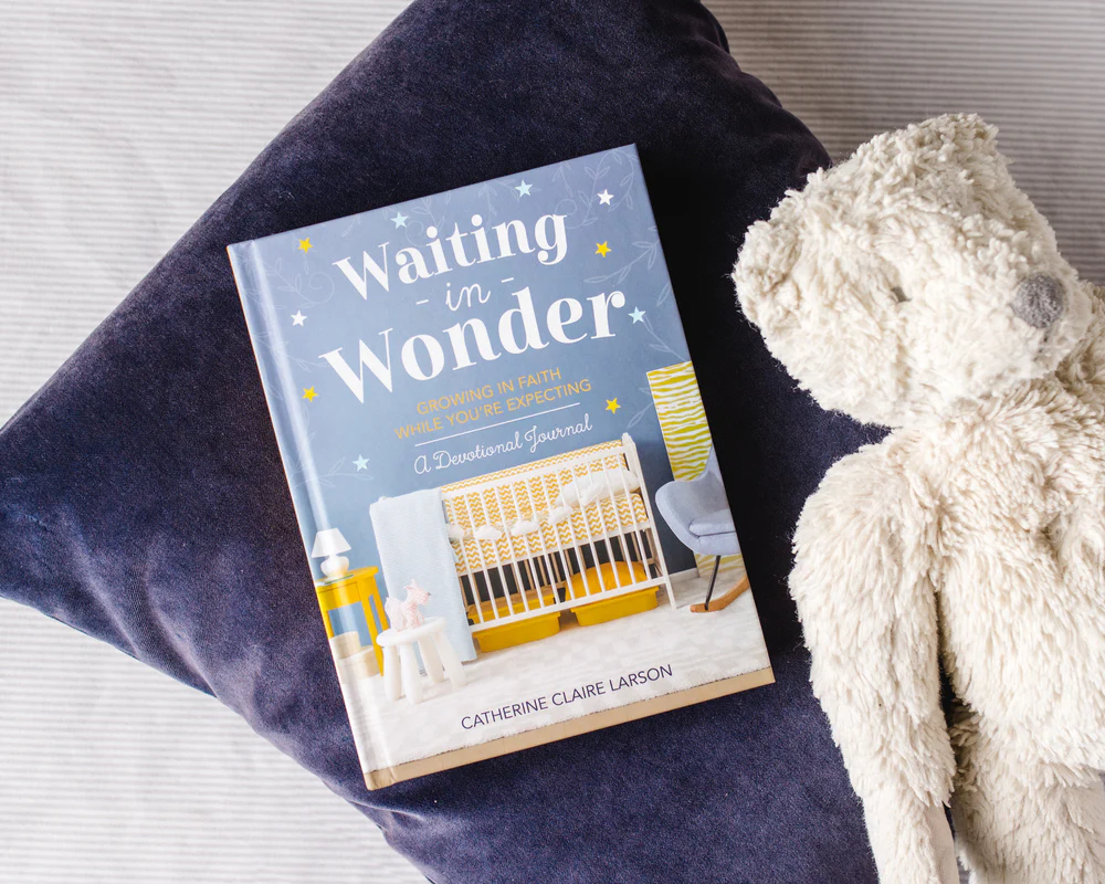 Waiting in Wonder: Growing in Faith While You're Expecting (A Pregnancy Memory Book, Devotional, and Journal) – The Perfect Christian Baby Shower Gift for Expectant Moms - Image 4