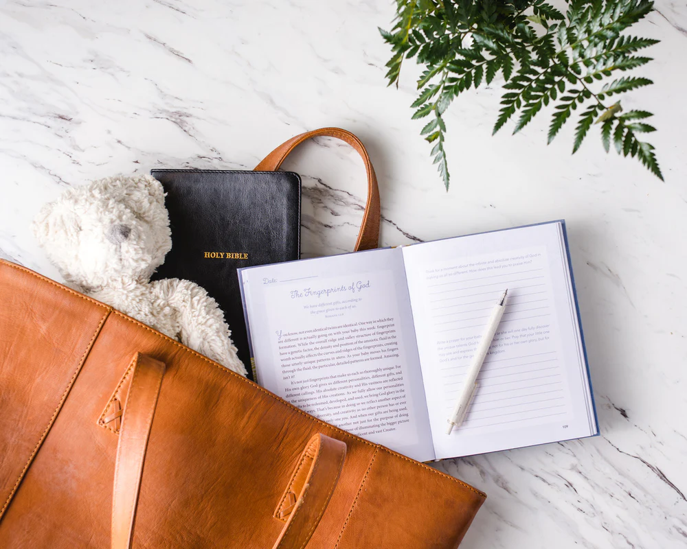 Waiting in Wonder: Growing in Faith While You're Expecting (A Pregnancy Memory Book, Devotional, and Journal) – The Perfect Christian Baby Shower Gift for Expectant Moms - Image 8