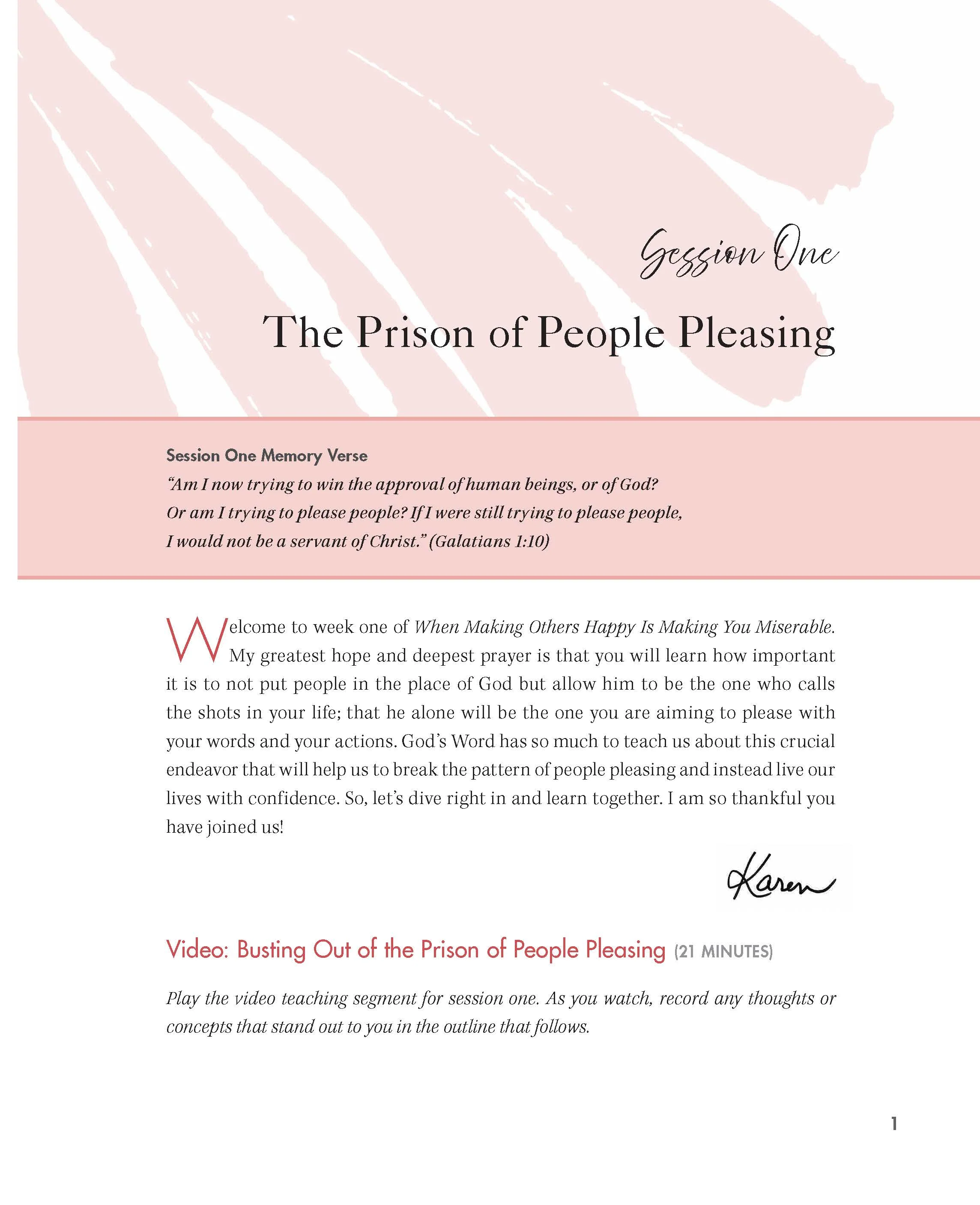 When Making Others Happy Is Making You Miserable Bible Study Guide plus Streaming Video: How to Break the Pattern of People Pleasing and Confidently Live Your Life - Image 4