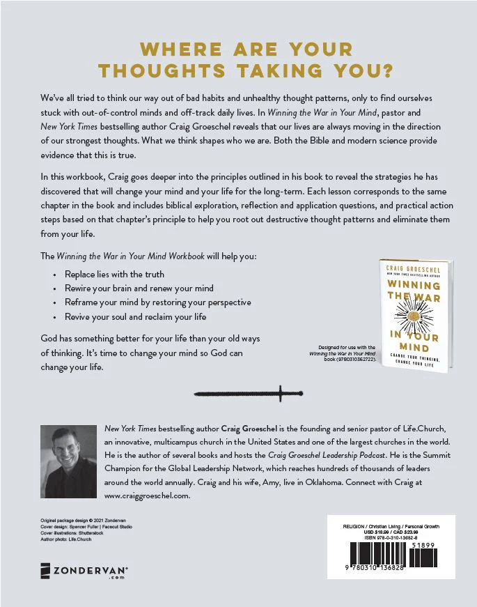Winning the War in Your Mind Workbook: Change Your Thinking, Change Your Life - Image 6